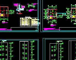 某高層鋼結構廠房設計施工圖免費下載 工業(yè) 農業(yè)建筑